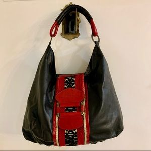 Limon Piel Embroidered Handmade Columbian Leather Purse